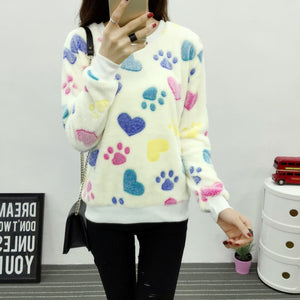 Cute winter panda sweatshirt for Women