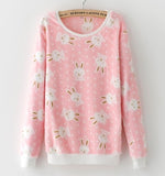 Cute winter panda sweatshirt for Women