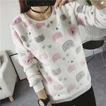 Cute winter panda sweatshirt for Women