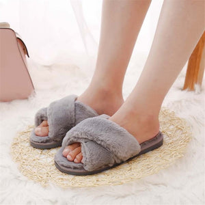 Cute Warm Winter Women  Slippers Shoes for Home