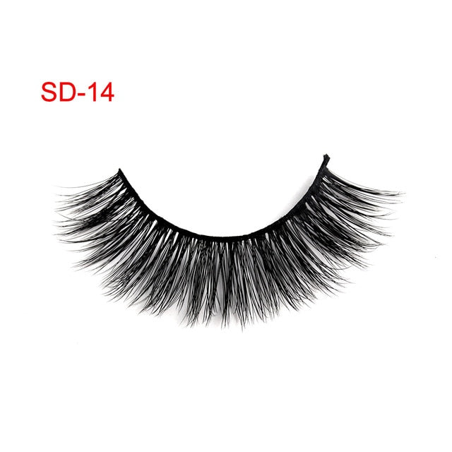 3 Pairs Natural Eyelashes Beauty Make up for women