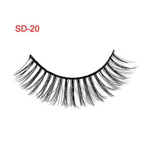 3 Pairs Natural Eyelashes Beauty Make up for women