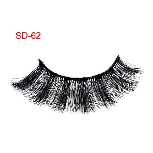 3 Pairs Natural Eyelashes Beauty Make up for women