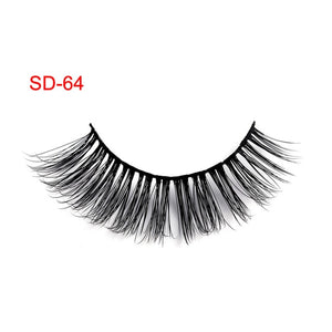 3 Pairs Natural Eyelashes Beauty Make up for women