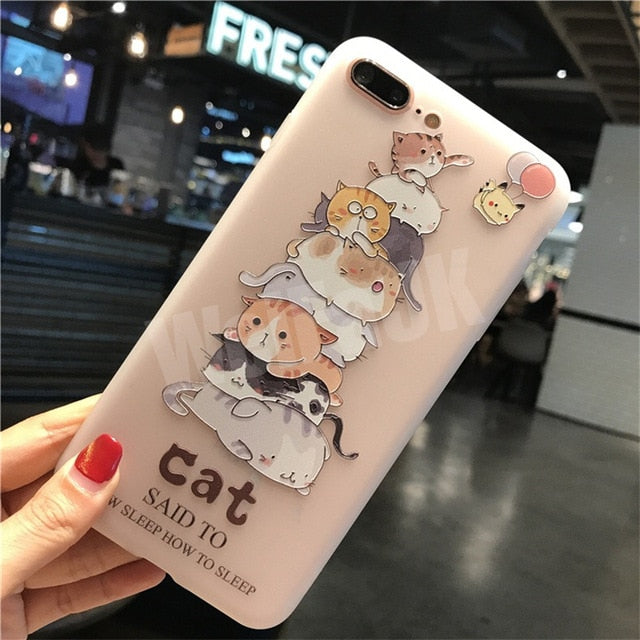 FREE Phone Case for iPhone 6 6s 7 Plus 8 Plus X