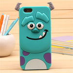 FREE 3D Cartoon Phone Case For iPhone 5S 6 6S 7 8 Plus X