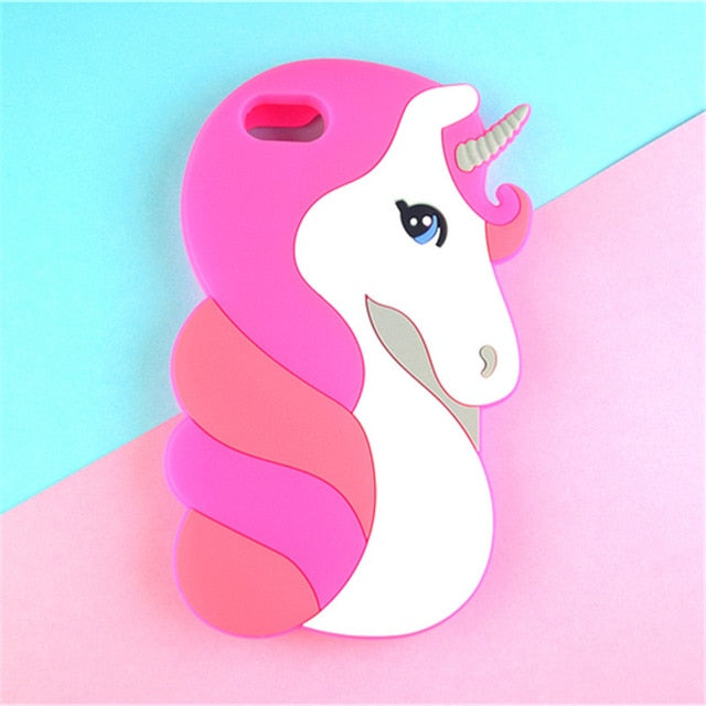 FREE 3D Cartoon Phone Case For iPhone 5S 6 6S 7 8 Plus X