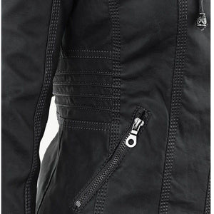 Black Hot Outerwear, Coat, Jacket  Women hoodies for Winter and  Autumn